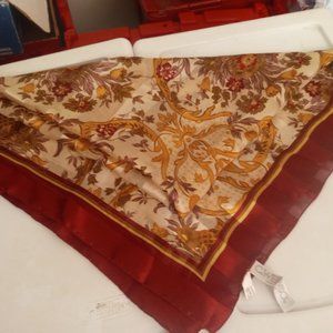 C. Webb made in Italy floral scarf NEW